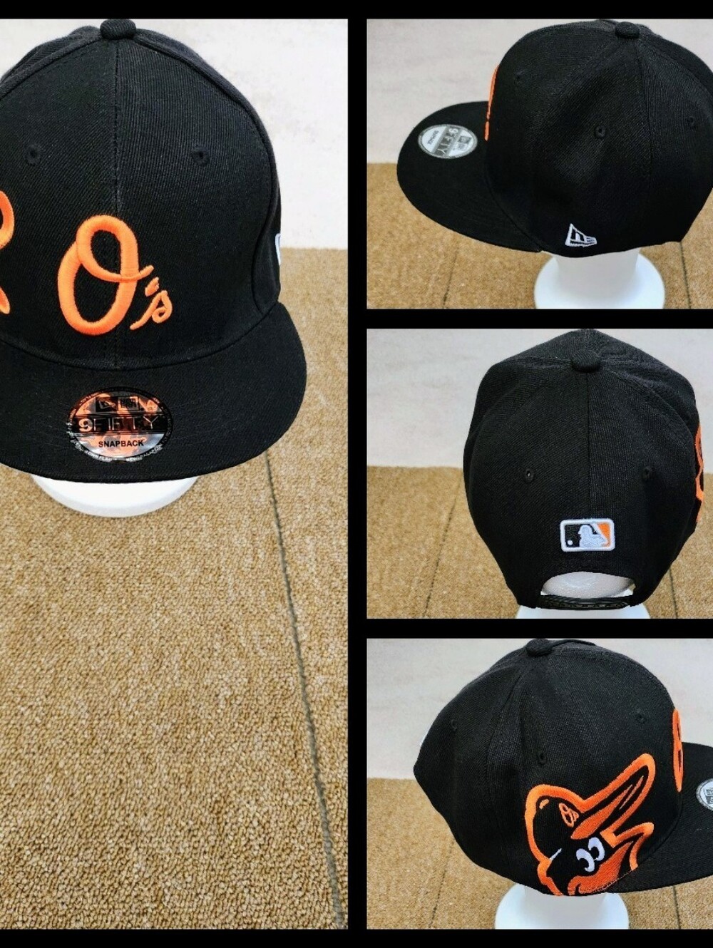 BALTIMORE ORIOLES MLB BASEBALL SNAPBACK HAT.